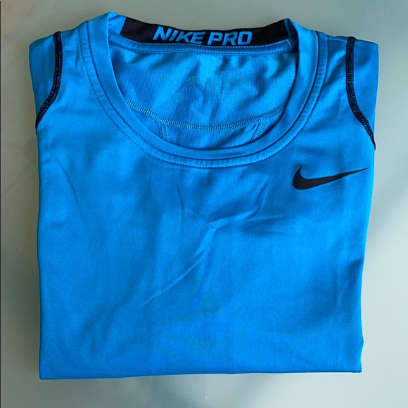 Nike Pro Dri-Fit Blue - Picture 2 of 5